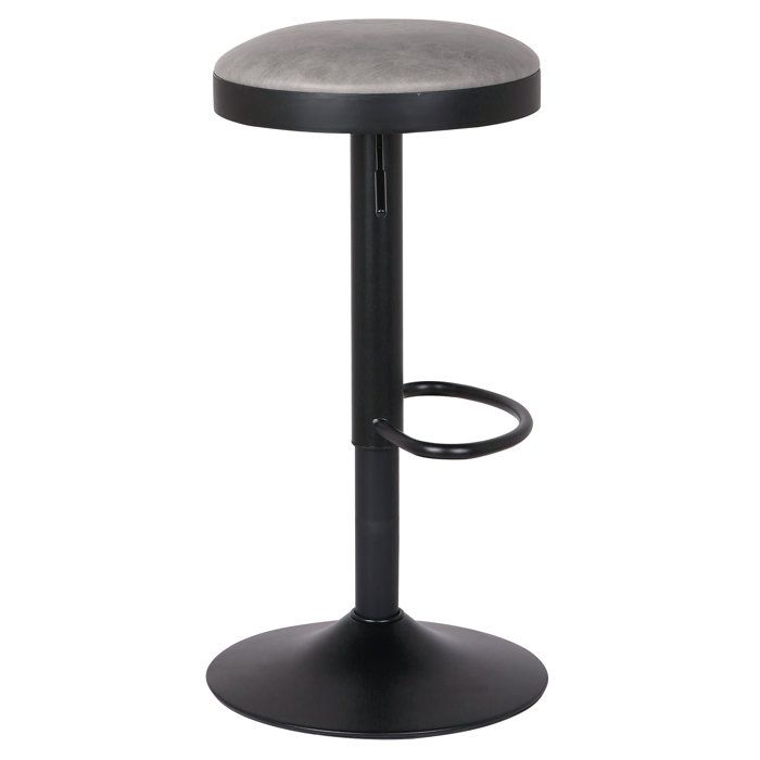 Steelside™ Jaydon Swivel Adjustable Height Stool & Reviews Wayfair